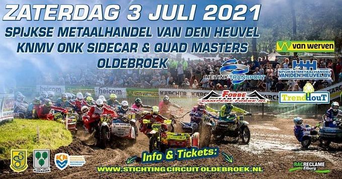 Start ONK Sidecar & Quad Masters in Oldebroek