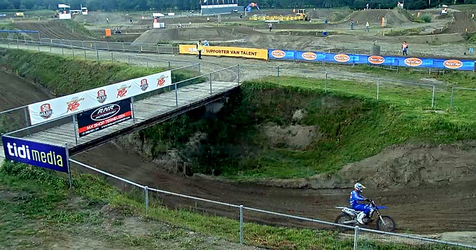 LIVE: Warming-up MXGP rijders in Axel