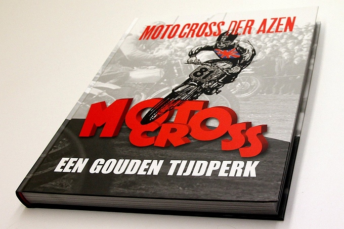 Het boek "Motorcross der Azen, een gouden tijdperk"