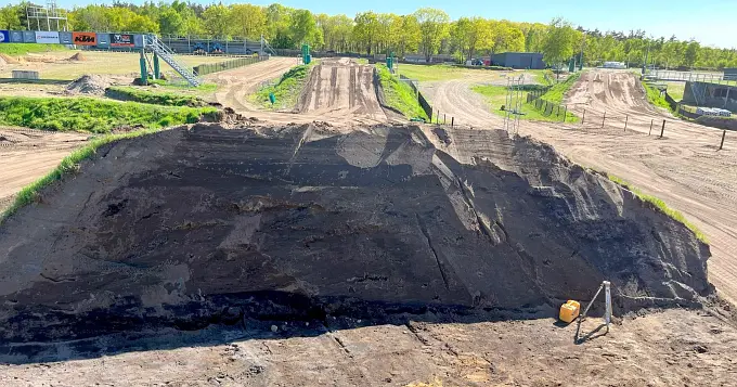 MXGP Arnhem Aanpassingen aan het circuit