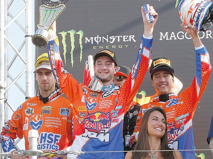 Nederland behaald zilver op de Motocross of Nations in Italie